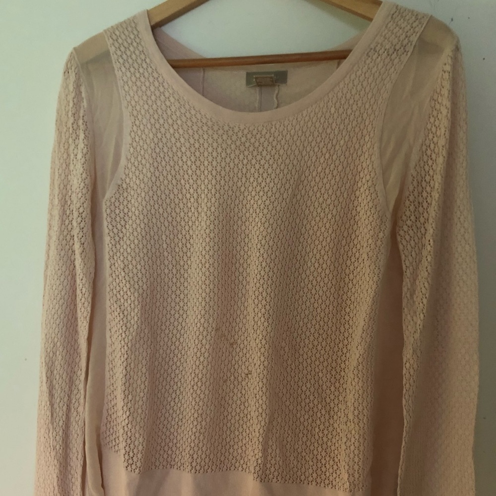 Asoie light pink sweater